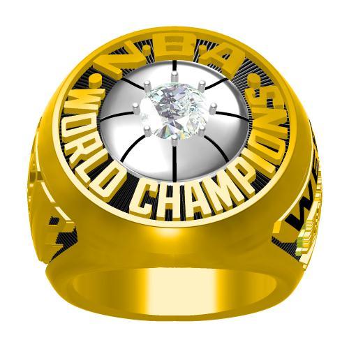 Los Angeles Lakers 1972 NBA Basketball World Championship Ring