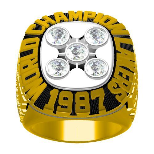 Los Angeles Lakers 1987 NBA Basketball World Championship Ring