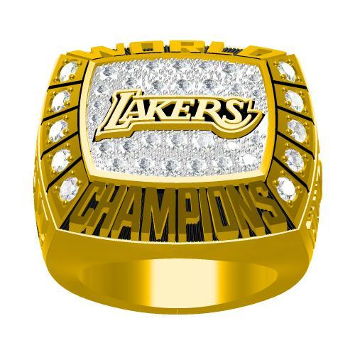 Los Angeles Lakers 2000 NBA Basketball World Championship Ring