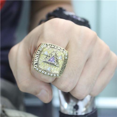 Los Angeles Lakers 2002 NBA Basketball World Championship Ring