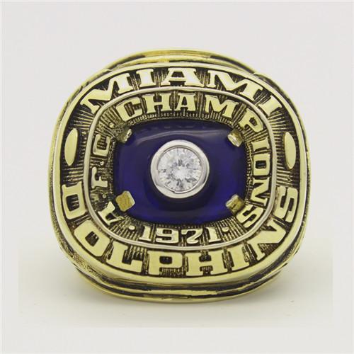 Miami Dolphins 1971 AFC American Football Championship Ring