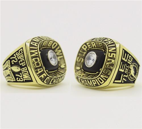 Miami Dolphins 1982 AFC American Football Championship Ring