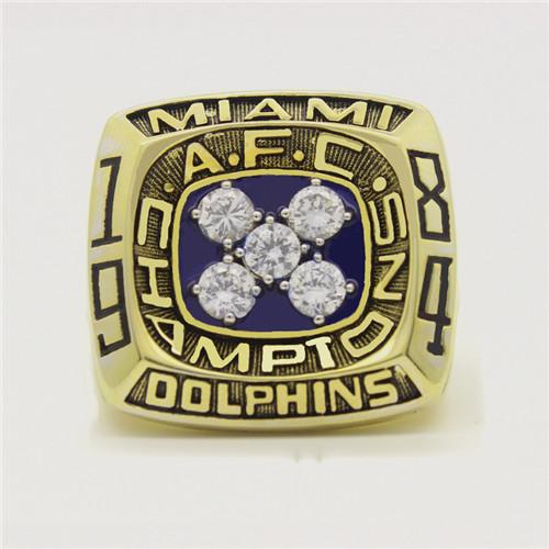 Miami Dolphins 1984 AFC American Football Championship Ring