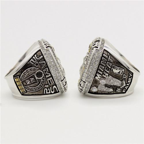 Miami Heat 2012 NBA Basketball World Championship Ring