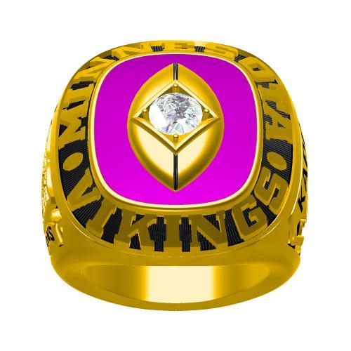 Minnesota Vikings 1969 National Football Championship Ring