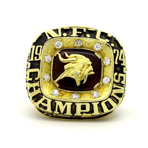 Minnesota Vikings 1974 NFC National Football Championship Ring