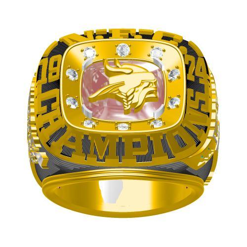 Minnesota Vikings 1974 NFC National Football Championship Ring