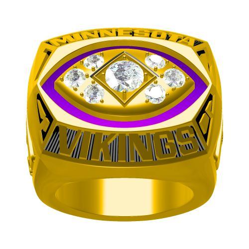 Minnesota Vikings 1976 NFC National Football Championship Ring