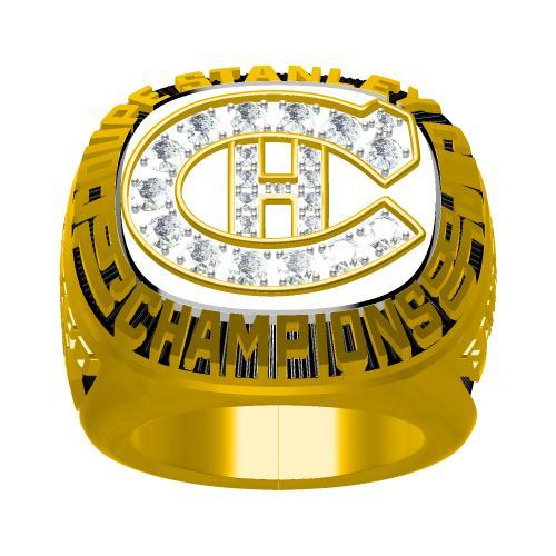 Montreal Canadiens 1986 NHL Stanley Cup Championship Ring