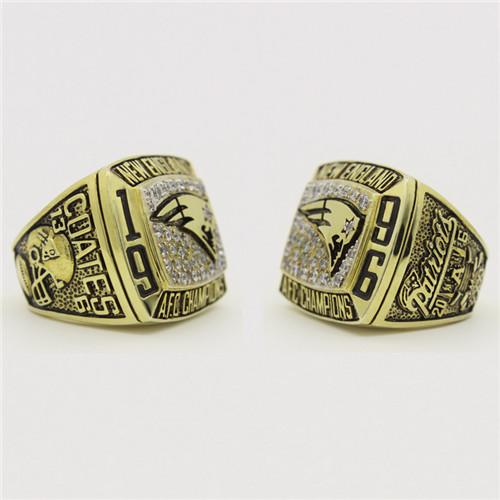 New England Patriots 1996 AFC American Football Championship Ring