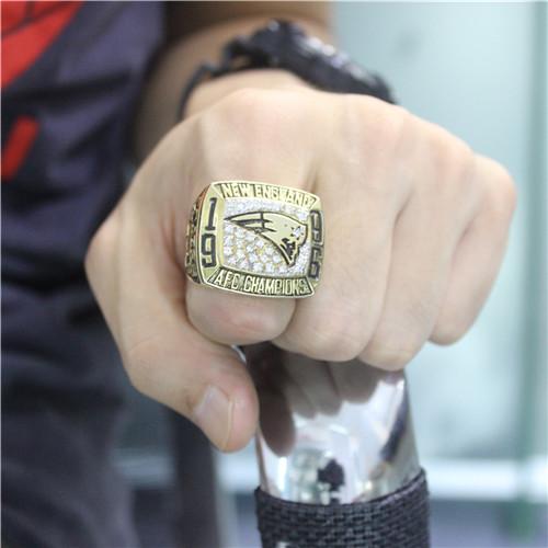 New England Patriots 1996 AFC American Football Championship Ring