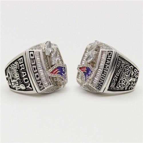 New England Patriots 2003 NFL Super Bowl Championship Ring