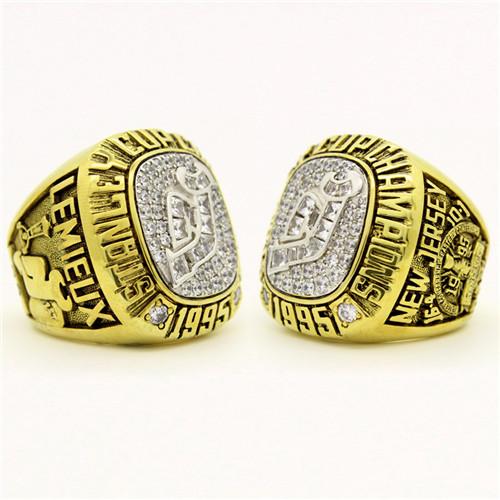 New Jersey Devils 1995 NHL Stanley Cup Championship Ring