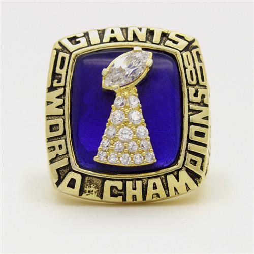 New York Giants 1986 NFL Super Bowl Championship Ring