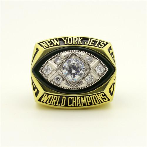 New York Jets 1968 NFL Super Bowl Championship Ring