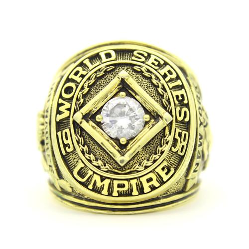 New York Yankees 1958 MLB World Series Championship Ring