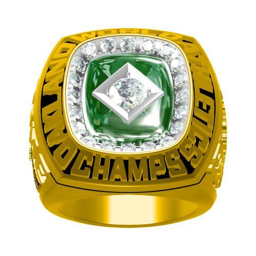 Oakland Athletics 1989 MLB World Series Championship Ring