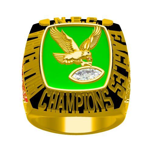 Philadelphia Eagles 1980 NFC National Football Championship Ring