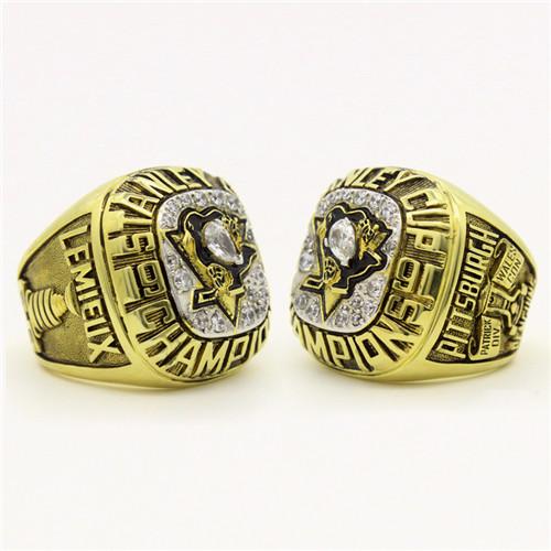 Pittsburgh Penguins 1991 NHL Stanley Cup Championship Ring