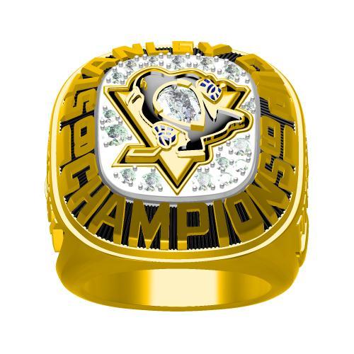 Pittsburgh Penguins 1991 NHL Stanley Cup Championship Ring