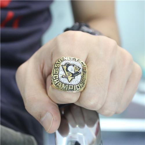 Pittsburgh Penguins 1992 NHL Stanley Cup Championship Ring