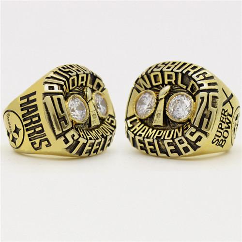 Pittsburgh Steelers 1975 NFL Super Bowl Championship Ring