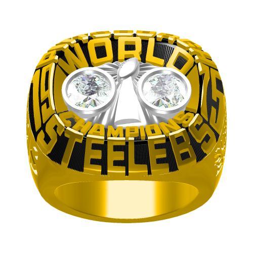 Pittsburgh Steelers 1975 NFL Super Bowl Championship Ring