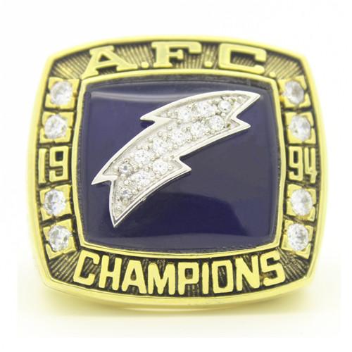 San Diego Chargers 1994 AFC American Football Championship Ring