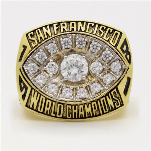 San Francisco 49ers 1981 NFL Super Bowl Championship Ring