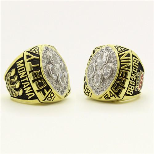 San Francisco 49ers 1989 NFL Super Bowl Championship Ring