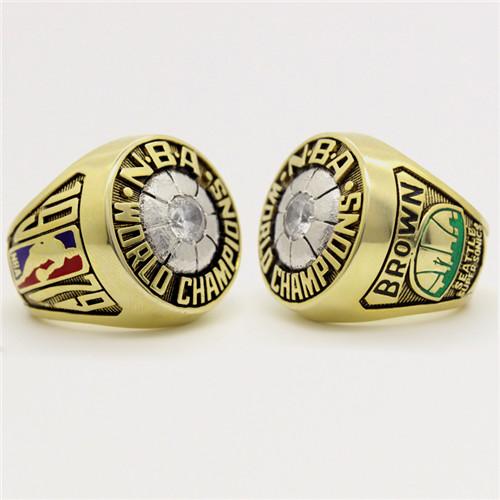 Seattle SuperSonics 1979 NBA Basketball World Championship Ring