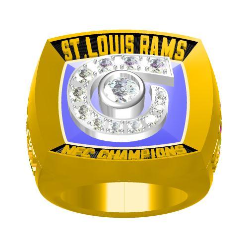 St. Louis Rams 2001 NFC National Football Championship Ring