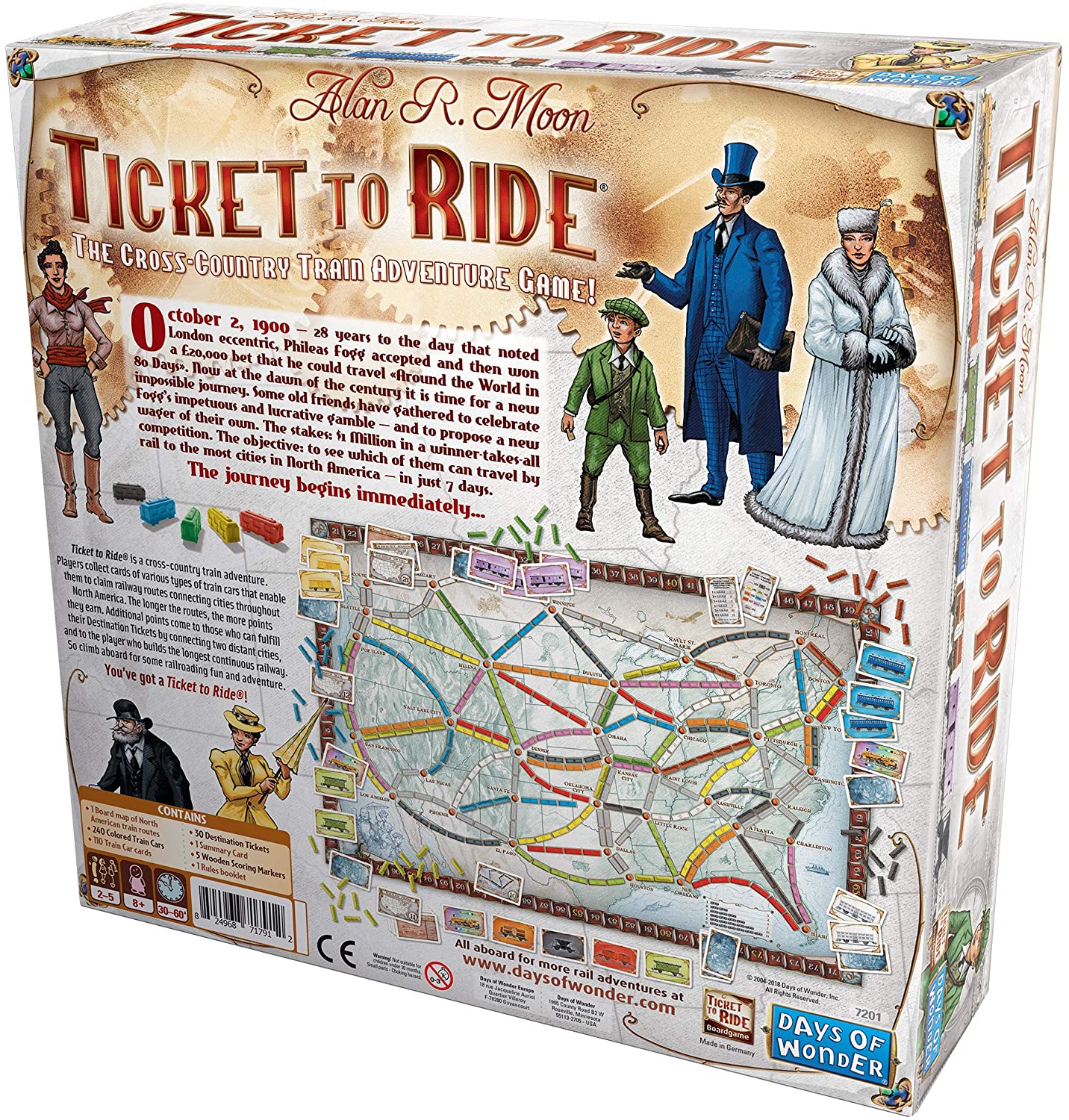 Ticket to Ride Board Game Wholesale