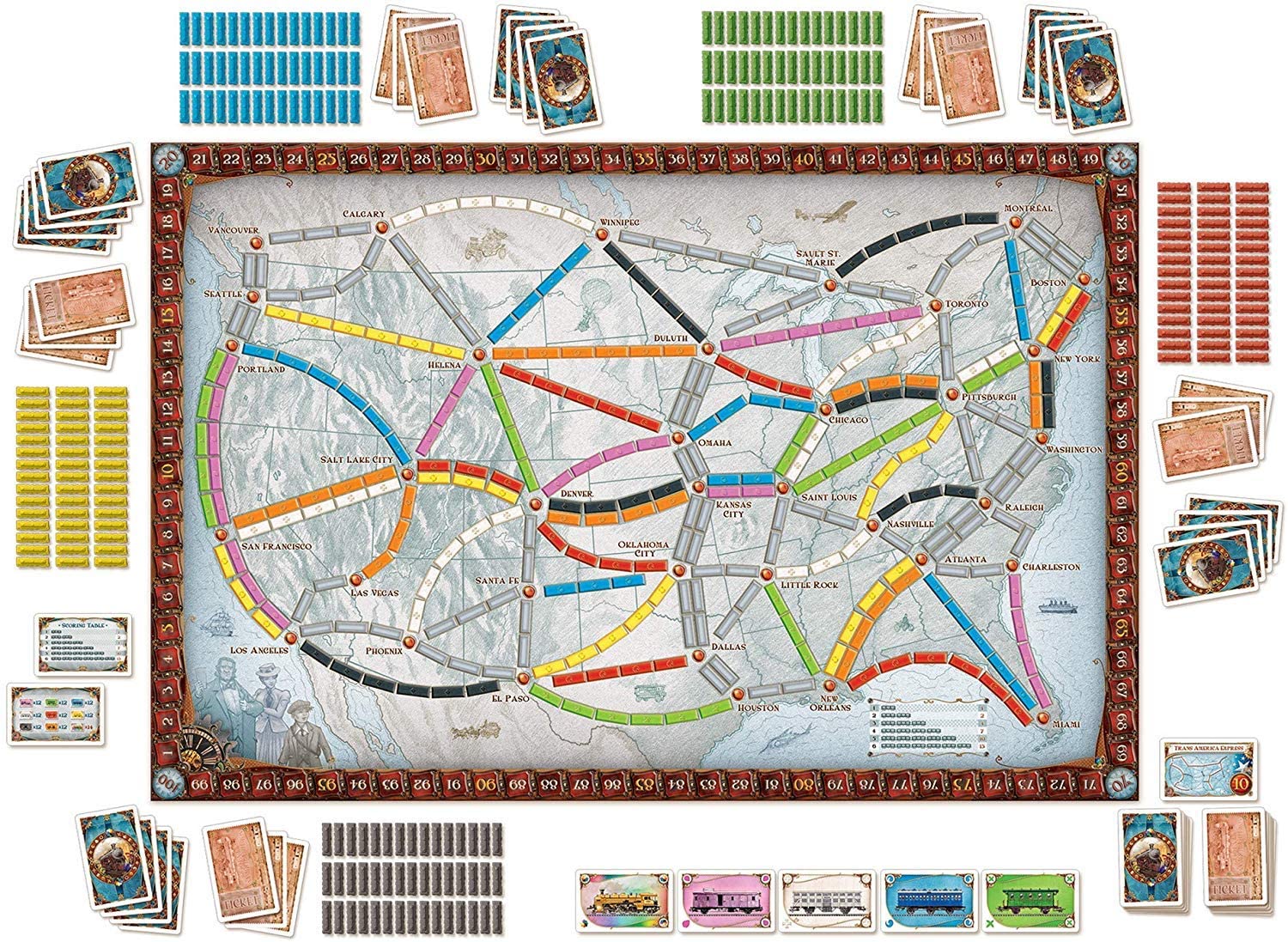 Ticket to Ride Board Game Wholesale