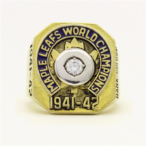 Toronto Maple Leafs 1942 NHL Stanley Cup Championship Ring