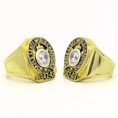 Toronto Maple Leafs 1948 NHL Stanley Cup Championship Ring