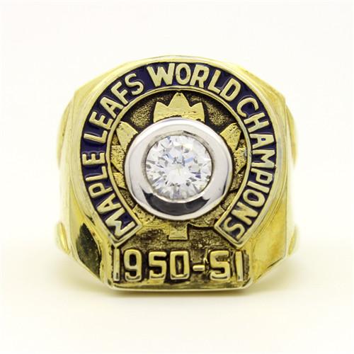 Toronto Maple Leafs 1951 NHL Stanley Cup Championship Ring